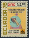 Ecuador C584,C585 Sheet, MNH. Pan-American Transport Ministers Conference, 1976. - Equateur