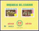 Ecuador C713-C714 Sheets, MNH. Michel Bl.101-102. Orchids, 1980. - Ecuador