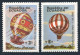 Ecuador 1058-1060, MNH. Mi 1965-1966, Bl.111. Manned Flight-200, 1984. Balloons. - Equateur
