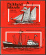 Falkland 260 X5 Panes Booklet,red.MNH.Michel (255-264) MH. Mail Ships,1978. - Falklandinseln