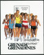 Grenada Gren B1-B4, B5, MNH. Mi 812-815, Bl.119. Olympics Seoul-1988. Marathon.  - Grenada (1974-...)