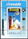 Grenada 421-426, 427, MNH. Mi 406-411, Bl.16. Apollo 13-15 Flights.Rocket. 1971. - Grenada (1974-...)