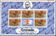 Grenada 926, 929 Sheets, MNH. Mi 967C,970C. Sir Rowland Hill, 1979. Horses. - Grenade (1974-...)