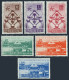 Haiti 417-C114,C114a,MNH.Mi 477-482,B.7. Universal EXPO Brussels-1958.Atomium, - Haïti