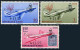 Haiti CB32-CB34,CB34a Sheet,MNH.Michel 678-680,Bl.22. Scouting.Airplanes.1961. - Haiti