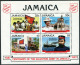 Jamaica 671-674, 674a, MNH. Mi 679-682,Bl.28. Salvation Army-100, 1987.Flag,Ship - Jamaica (1962-...)