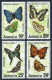 Jamaica 435-438,438a Sheet, MNH. Mi 435-438,Bl.13. Butterflies-1978. Callophrys, - Jamaica (1962-...)