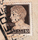 Francobollo AUGUSTUS IMPERATORE 10 Cent Poste Italiane Casa Editrice F. Apollonio Bergamo Italia Bilanco Giannuzzi - Oblitérés