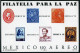 Mexico 1065,C429,C434,MNH.Michel 1422-1423,Bl.21. UPU-100.EXFILMEX-1974. - Mexico