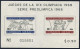 Mexico 975a,C320a,hinged. Mi Bl.5-6. Olympics Mexico-1968:Running,Jumping,Soccer - Mexico