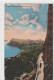 CAPRI . PANORAMA E STRADA D'ANACAPRI .  CARTE AFFR AU VERSO LE 21-4-1922 .  2 SCANNES - Napoli (Naples)