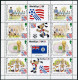 Montserrat 845-846 Sheets,MNH.Michel 896-899,Bl.67. World Soccer Cup US-1994. - Montserrat