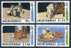 Montserrat 726-729,730,MNH.Mi 757-760,Bl.54. First Moon Landing,20th Ann.1989. - Montserrat