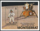 Montserrat 726-729,730,MNH.Mi 757-760,Bl.54. First Moon Landing,20th Ann.1989. - Montserrat