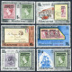 Montserrat 327-332,332a,MNH.Michel 327-332,Bl.8. Postage Stamp-100,1976.Ship,Map - Montserrat