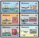 Montserrat 414-419 Gutter, MNH. Michel 417-422. LONDON-80. Ships, Planes,Stamps. - Montserrat