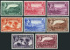 Montserrat 92-95,97,99-101,lightly Hinged,8 Stamps. George VI.Carr's Bay,Botanic - Montserrat