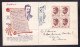 Australia - 1949 Henry Lawson (Poet) Registered First Day Cover - Sobre Primer Día (FDC)