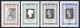 Nevis 596-599, 600, MNH. Michel 528-531, Bl.22. Penny Black, 150th Ann. 1990. - St.Kitts And Nevis ( 1983-...)