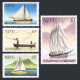 Nevis 114-117,117a,MNH.Michel 39-42A,43C. Water Transportation 1980.Boats,canoe, - St.Kitts And Nevis ( 1983-...)