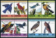 Nevis 407-414 Ab,pairs,MNH.Michel 252-259,268-275 Audubon's Birds 1985.Tanager, - St.Kitts-et-Nevis ( 1983-...)