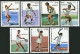 Nicaragua 1624-1630,1631, CTO.M L 2782-2788, Bl.173. CAPEX-1987. Tennis Players. - Nicaragua