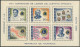 Nicaragua 805a, C415a, MNH. Mi Bl.46-47. Lions Intl. 1958. Founders, Arms, Map. - Nicaragua