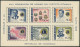 Nicaragua 805a, C415a, MNH. Mi Bl.46-47. Lions Intl. 1958. Founders, Arms, Map. - Nicaragua