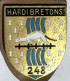 Insigne Militaire - 248e RI - Hardi Bretons ! - Arthus Bertrand - Heer