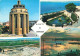 ITALIE - Siracusa - Panthéon - Fontana Aretusa - Teatro Greco E Valle Dell'Anapo - Carte Postale - Siracusa