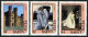 St Lucia 591-593,594, MNH. Mi 586-588,BL.35. Princess Diana, 21st Birthday,1982. - St.Lucie (1979-...)