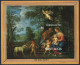 St Lucia 897-900, 901, MNH. Christmas, 1987. Paintings By Unidentified Artists. - St.Lucia (1979-...)