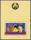 St Lucia 823-824, MNH. Mi Bl.45-46. Scouting 1986. Girl Guides-75. Baden Powell. - St.Lucia (1979-...)