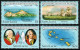 St Lucia 583-586,586a,MNH.Michel 578-581,Bl.34. Battle Of The Saints,200,1982. - St.Lucie (1979-...)