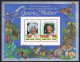 St Lucia 787-788,MNH.Michel 793-796 Bl.41-42. QE Mother Jubilee,1985.Wild Life. - St.Lucia (1979-...)