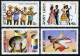 St Lucia 862-865,866,MNH.Mi 872-875,Bl.33. Tourism 1986.Folk Dancing,Steel Bands - St.Lucia (1979-...)