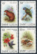 St Lucia 538-542,MNH. Fauna 1981. Agouti, Parrot, Crab, Butterfly, Purple Carib. - St.Lucia (1979-...)