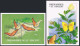 St Vincent Gren 661-670,MNH.Michel 664-671,Bl.46-47. Butterflies 1989.Flowers. - St.Vincent (1979-...)