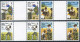 Turks-Caicos 512-515 Gutter, 516, MNH. Scouting Year 1992. Lord Baden-Powell. - Turks And Caicos