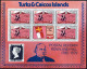 Turks & Caicos 391-395 Sheets,MNH.Mi 436-440C Klb. Sir Rowland Hill, 1979. Ship. - Turks & Caicos