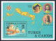 Turks & Caicos 734-738,MNH. Mi 801-805 Bl.70. Columbus-500. 1988. Pinzons, Ships - Turks And Caicos