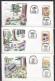 6 Enveloppes 1992 - PRO NATURA -  CHAMPIGNONS - MUSHROOMS - Cachets Illustrees - Paddestoelen