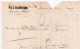 Delcampe - Lettre 1864 Moulins Allier Pic & Clairefond Gérardmer Vosges Timbre Napoléon III Lauré 20 Centimes - 1862 Napoleon III