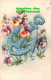 R419925 Flowers And Anchor. No. 502972. Postcard - World