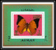 Ajman - 2736/ N°747 / 754 Papillons (butterflies) Deluxe Miniature Sheets 1971 - Butterflies