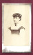 120524B - PHOTO CDV E LELONG ST PETERSBOURG - Femme Au Chapeau - Old (before 1900)