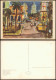 Künstlerkarte Gemälde GERHARD STENGEL Straße In Havanna 1969 - Malerei & Gemälde