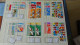 Delcampe - BG5 Ensemble De Timbres De Divers Pays + Plaquette De Timbres ** De France Cote Très Sympa. A Saisir !!! - Collections (en Albums)