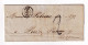 Lettre 1849  Agen Casse Lot Et Garonne Pour Port De Pascau Saint-Léger Cachet Damazan Pébéreau - 1801-1848: Vorläufer XIX