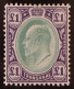 TRANSVAAL 1903 ?1 Green And Violet, SG 258, Mint Very Lightly Hinged. Cat. ?375 - Non Classés